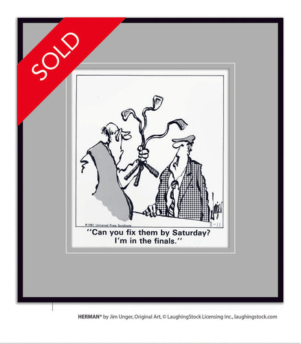 Can you fix them by Saturday? I’m in the finals.