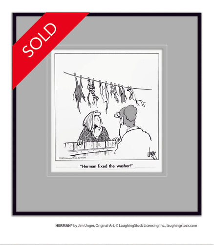 Herman fixed the washer!