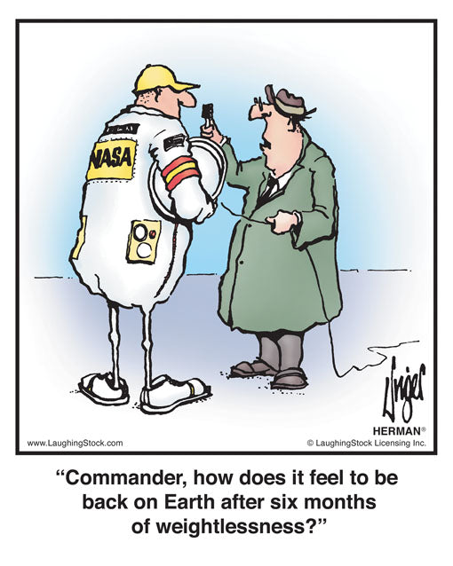 Commander, how does it feel to be back on Earth after six months of weightlessness?