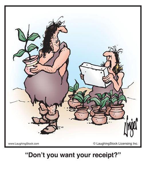 Don’t you want your receipt?