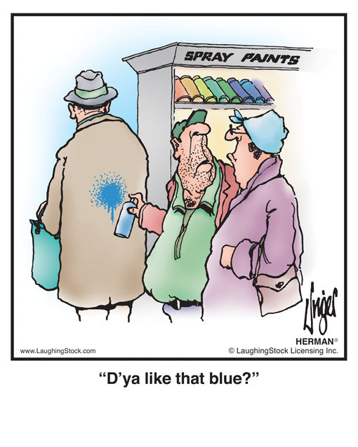 D’ya like that blue?