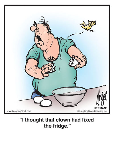 I thought that clown had fixed the ‘.