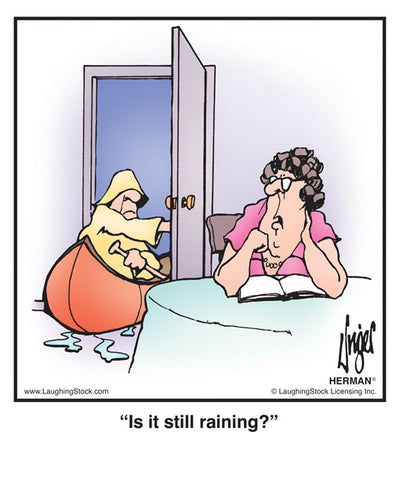 Is it still raining?