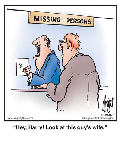 Hey, Harry! Look at this guy’s wife.