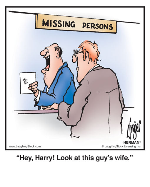 Hey, Harry! Look at this guy’s wife.