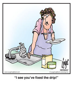 I see you’ve fixed the drip!