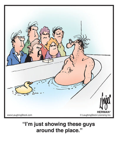 I’m just showing these guys around the place.