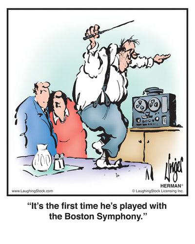 It’s the first time he’s played with the Boston Symphony.