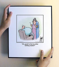 Load image into Gallery viewer, Oh, good! Is that my other knitting needle?