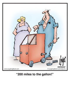 200 miles to the gallon!