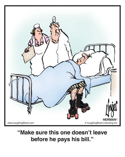 Make sure this one doesn’t leave before he pays his bill.