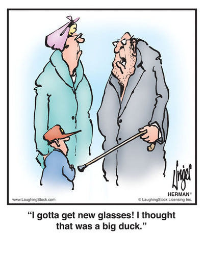 I gotta get new glasses! I thought that was a big duck.