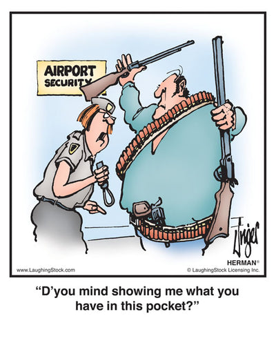 D’you mind showing me what you have in this pocket?