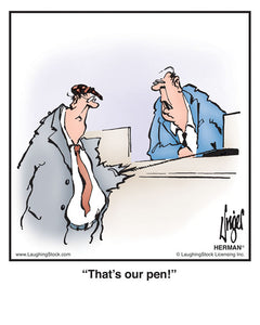 That’s our pen!