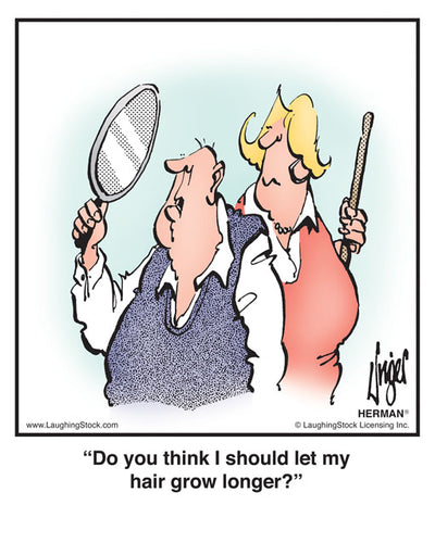 Do you think I should let my hair grow longer?