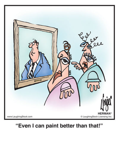 Even I can paint better than that!
