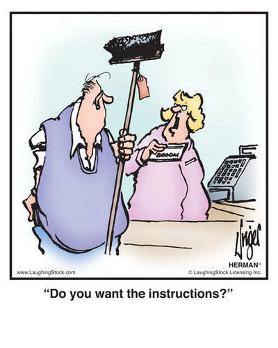 Do you want the book of instructions?