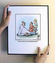 Load image into Gallery viewer, Can we have our horseshoe back?