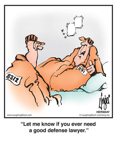 Let me know if you ever need a good defense lawyer.