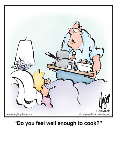 Do you feel well enough to cook?