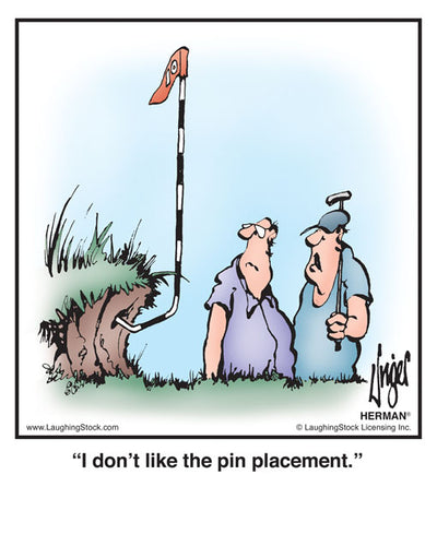 I don’t like the pin placement.