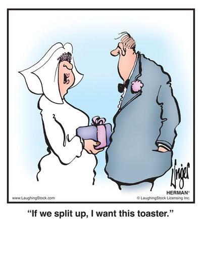 If we split up, I want this toaster.