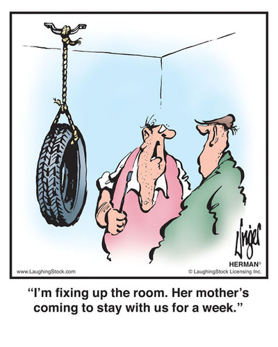 I’m ﬁxing up the room. Her mother’s coming to stay with us for a week.