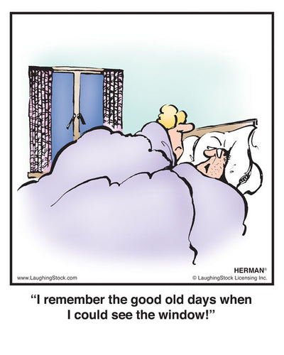 I remember the good old days when I could see the window!