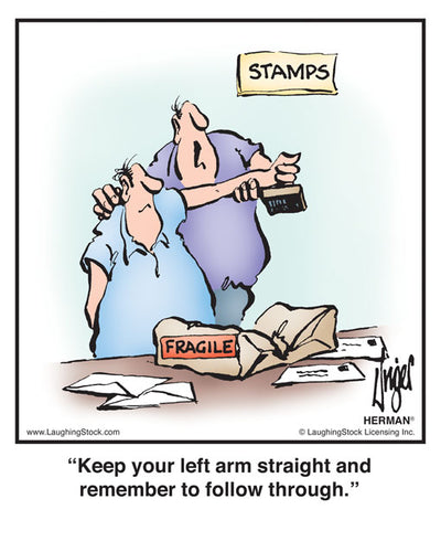 Keep your left arm straight and remember to follow through.