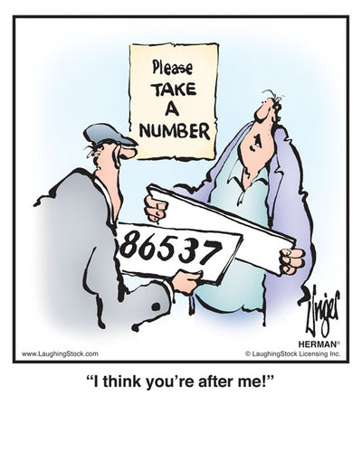 I think you’re after me!