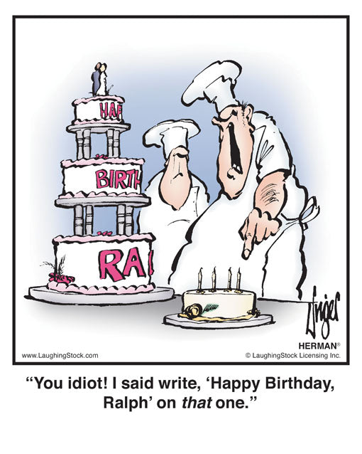 'Happy　Ralph'　write,　that　said　I　on　You　Birthday,　–　idiot!　one.　LaughingStock
