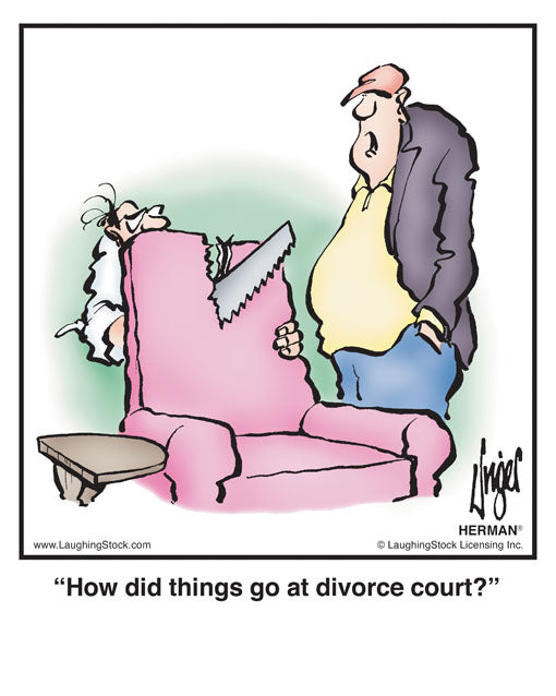 How did things go at divorce court?
