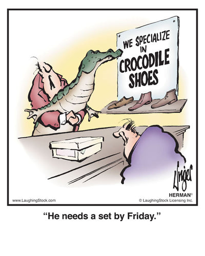 He needs a set by Friday.