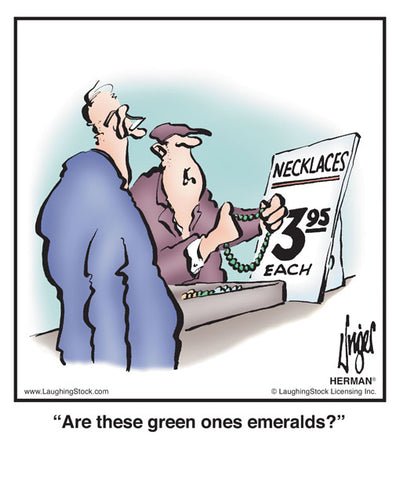 Are these green ones emeralds?
