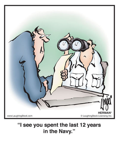 I see you spent the last 12 years in the Navy.