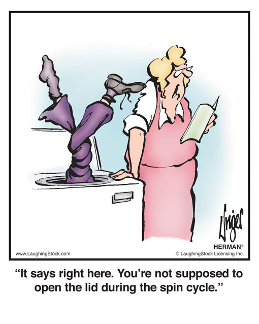 It says right here. You’re not supposed to open the lid during the spin cycle.