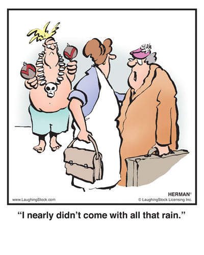 I nearly didn’t come with all that rain.