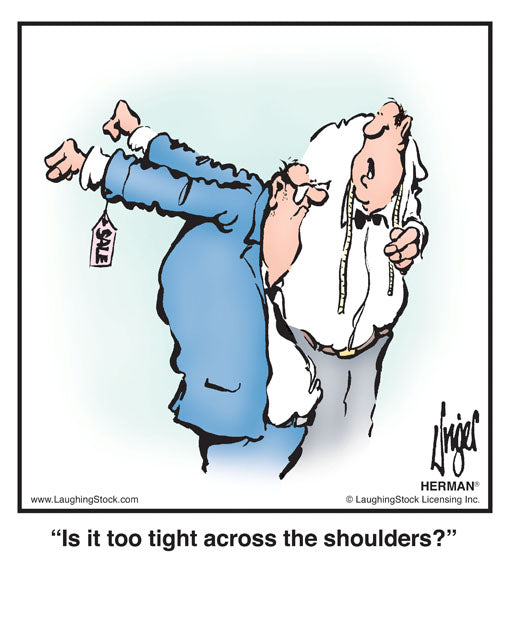 Is it too tight across the shoulders?