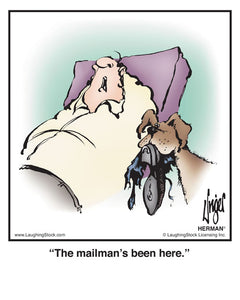 The mailman’s been here.