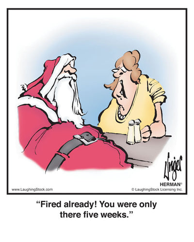 Fired already! You were only there ﬁve weeks.