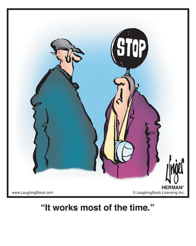 It works most of the time.