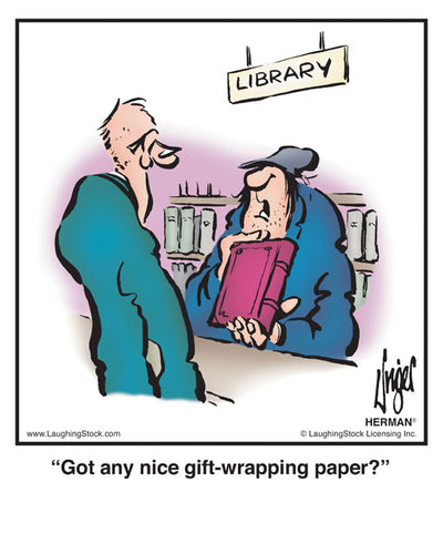 Got any nice gift-wrapping paper?