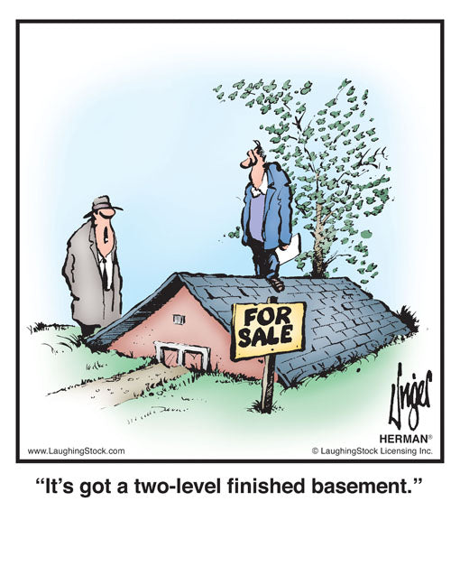 It’s got a two-level finished basement.