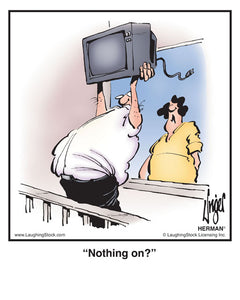 Nothing on?