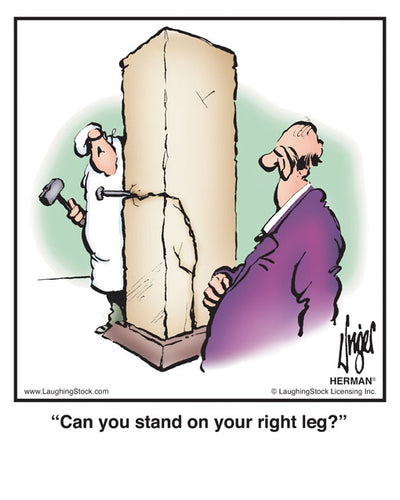 Can you stand on your right leg?