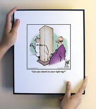 Load image into Gallery viewer, Can you stand on your right leg?