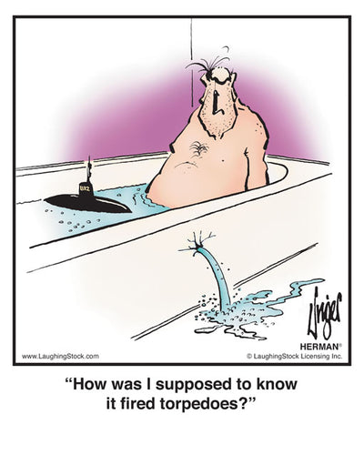 How was I supposed to know it fired torpedoes?