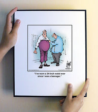 Load image into Gallery viewer, I’ve worn a 34-inch waist ever since I was a teenager.