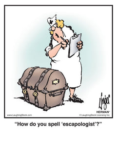 How do you spell ‘escapologist’?