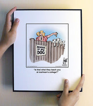 Load image into Gallery viewer, Is that what they teach you at mailman’s college?